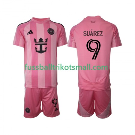 Fußballtrikots Inter Miami Luis Suarez 9 Kinder 2025 Kurzarm Heimtrikotsatz kaufen